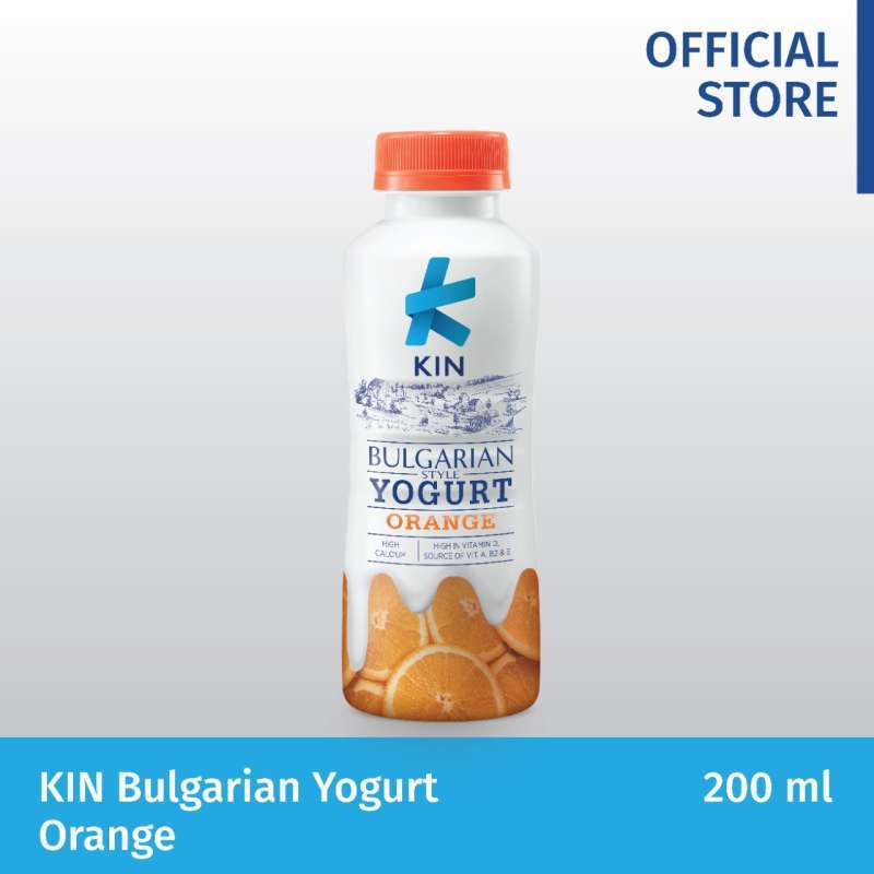 Jual Kin Bulgarian Yogurt Orange 200 Ml Murah Mei 2021 Blibli