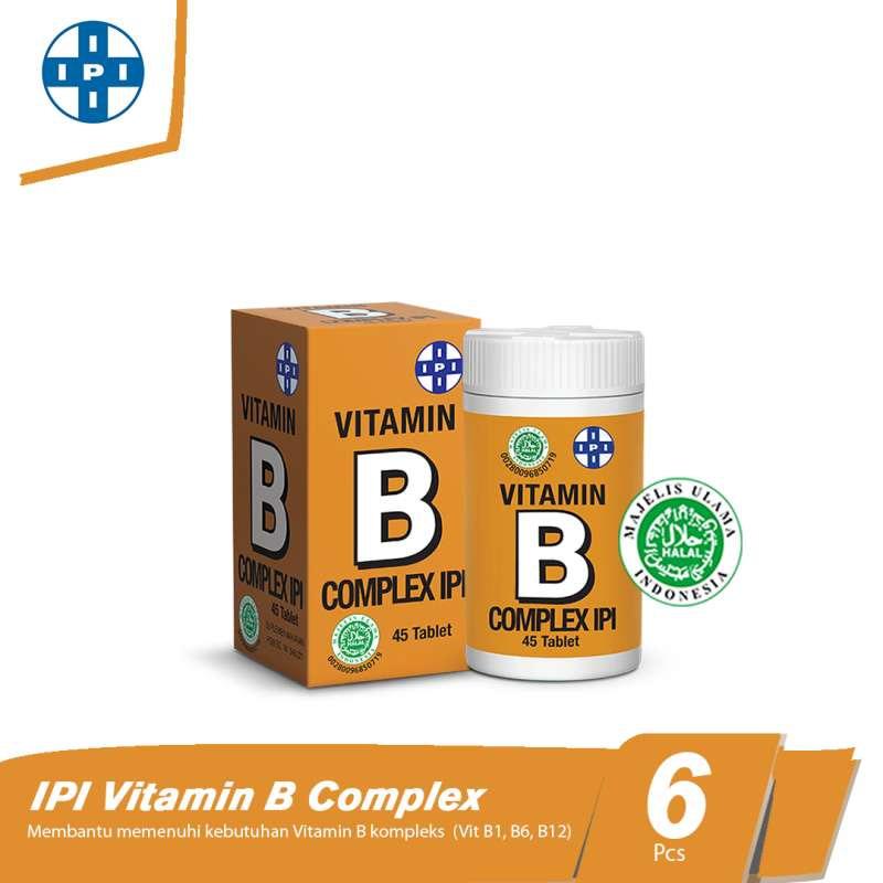 Jual Ipi Vitamin B Complex 6pot Online November 2020 Blibli