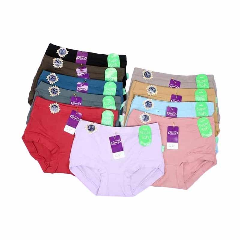 Promo Sorex 1238 Celana Dalam Wanita Super Soft [3 pcs] - Multicolor - XXL  Multicollor di Seller Theateshop - Kab. Bandung, Jawa Barat | Blibli