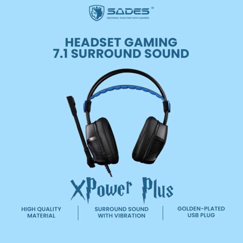Sades xpower plus outlet gaming headset