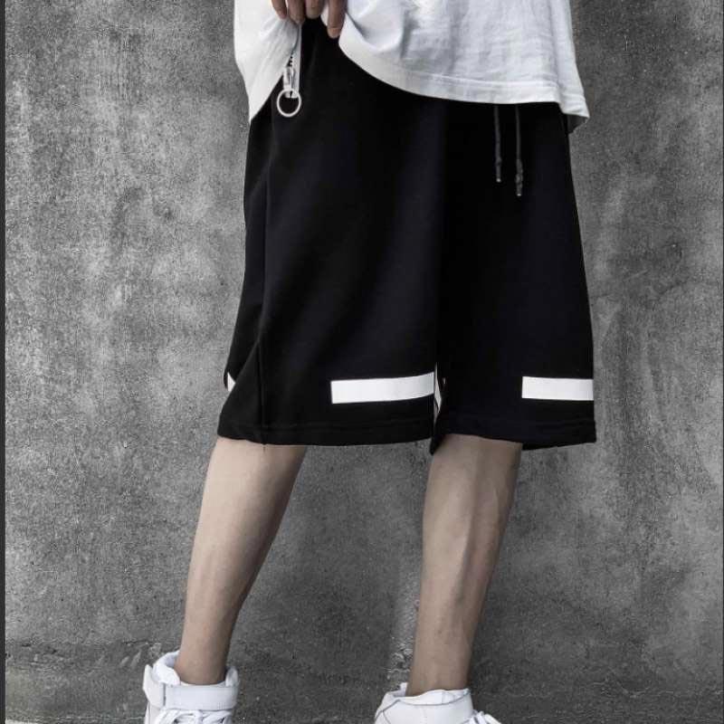 white casual shorts