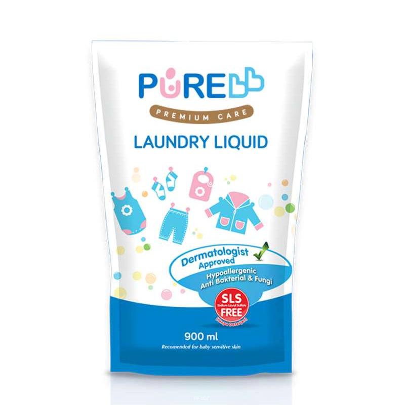 Jual Purebb Baby Laundry Liquid Sabun Cuci Pakaian Bayi Refill 900 Ml Online Oktober 2020 Blibli Com