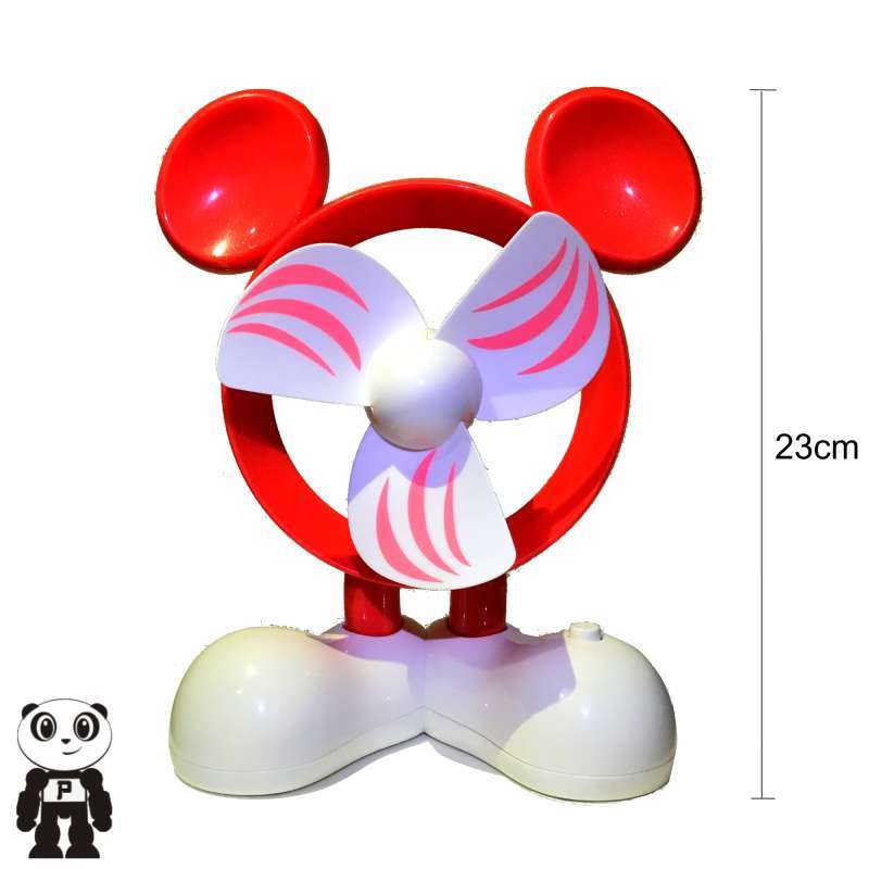 Jual Oem Mini Fan Karakter Mickey Mouse Kipas Angin Portable Online Februari 2021 Blibli