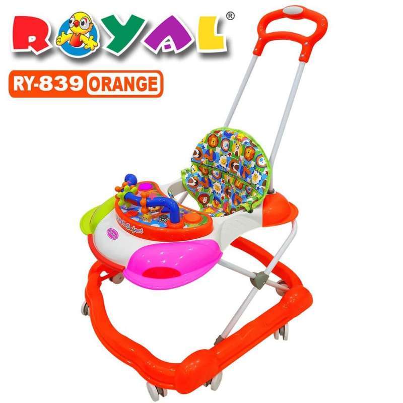 Jual Baby Walker Royal 868 & 839 Music Light Dorongan di Seller Castlebike  - Cikupa, Kab. Tangerang | Blibli