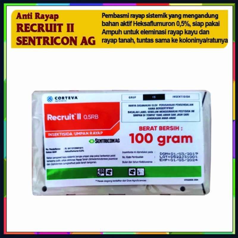 Jual Recruit 0,5RB Sentricon (Anti Rayap) di Seller Anes ...