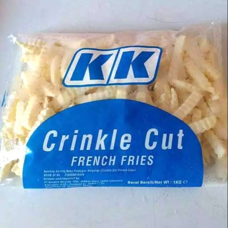 Jual Kk Crincle Cut Kentang Goreng 1 Kg Online September 2020 Blibli Com