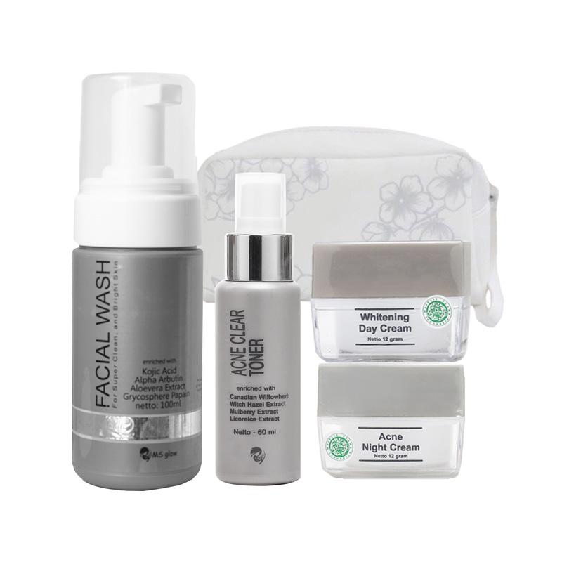 day cream acne ms glow