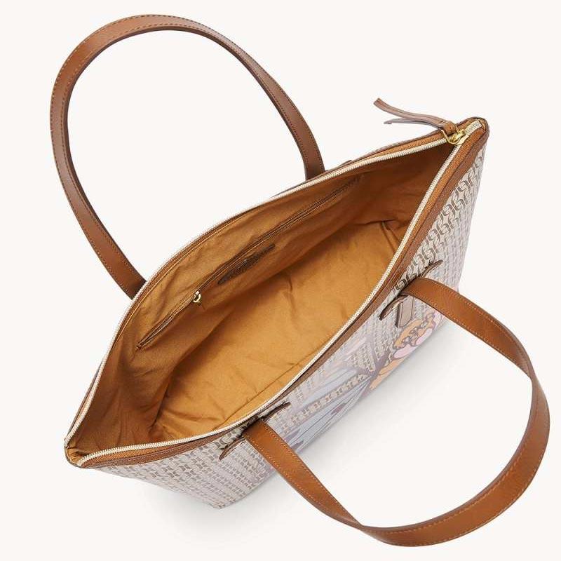 Fossil felicity 2025 tote butterfly