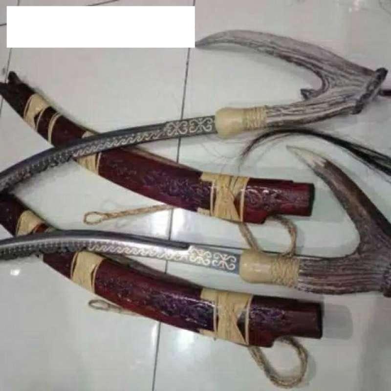 Jual Mandau Jimpul Asli Tanduk Limited Edition Dayak Kalimantan Murah Mei 2021 Blibli