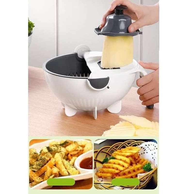 Jual Baskom Parutan Serbaguna Wadah Cuci Buah Alat Potong Sayur Murah Mei 2021 Blibli