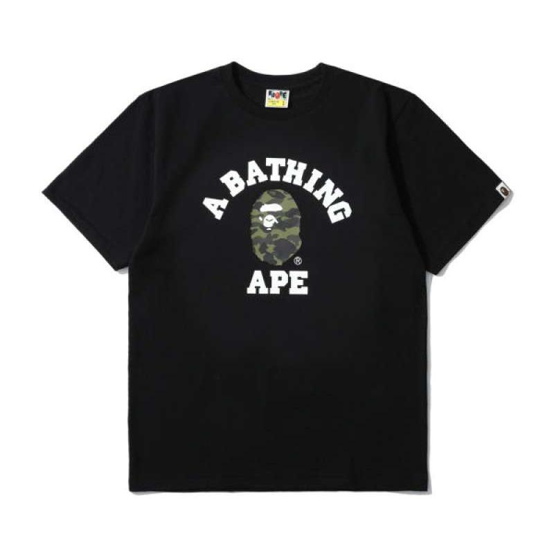 bape black camo t shirt