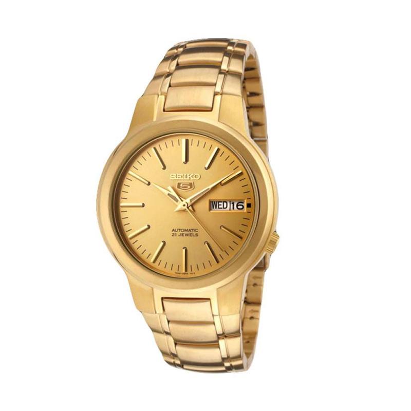 Seiko Automatic Jam Tangan Pria Gold [SNKA10K1]