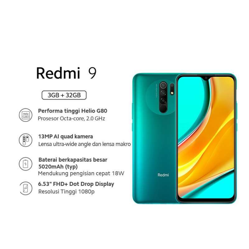 Redmi 9 spesifikasi