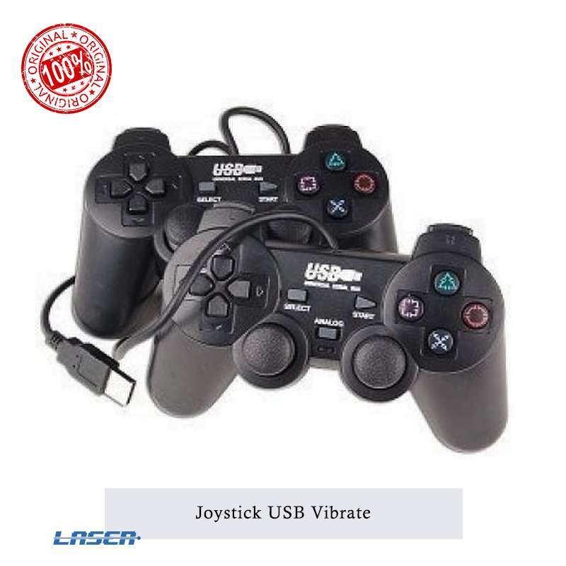 Jual Laser Joystick Usb Stick Playstation For Pc Laptop Gaming Vibrate Ps Gamepad Online Desember 2020 Blibli