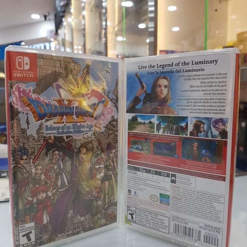 Jual Nintendo Switch Dragon Quest Xi Echoes Of Elusive Age