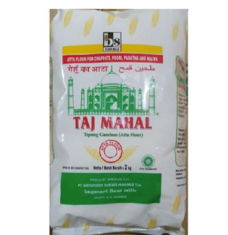 Jual Taj Mahal Tepung Gandum Atta Flour 2kg Murah Mei 2021 Blibli