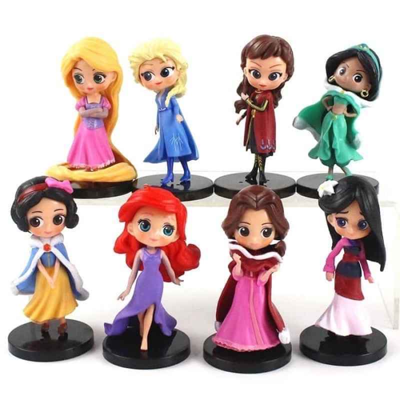 Sun Tech Q Posket Princess Disney Elsa Mulan Rapunzel Action Figure Set 8 Pcs Terbaru Agustus 2021 Harga Murah Kualitas Terjamin Blibli