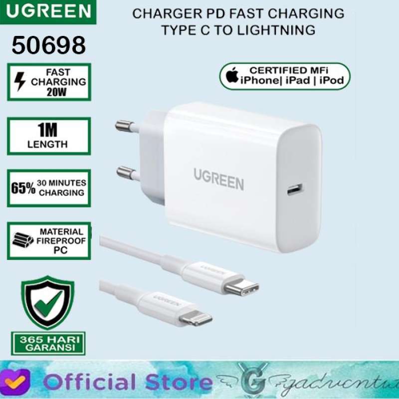 Usb Charger Will Iphone 12 Charge With Usb A Jual Ugreen 20W Pd