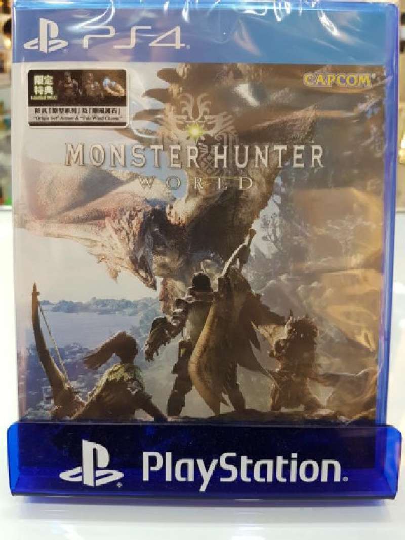 Monster Hunter World Ps4 Console Jual Ps4 Monster Hunter World