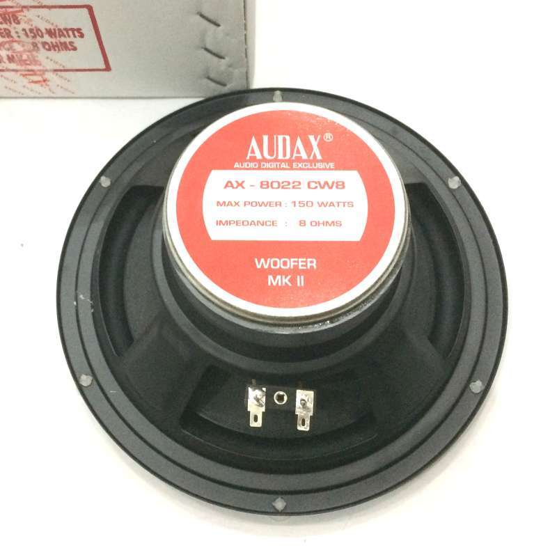 speaker audax 8 inch