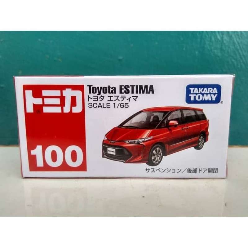 Jual diecast tomica no 100 Toyota Estima miniatur mobil di Seller