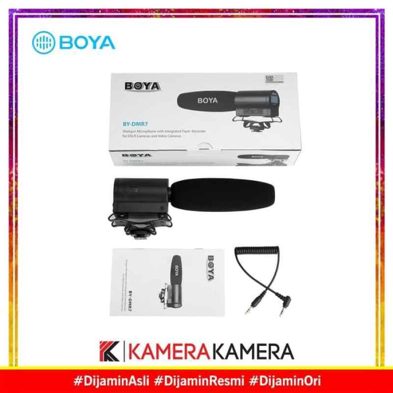 Jual Boya By Dmr7 Microphone With Integrated Microsdhc Recorder Resmi Ready Online September 2020 Blibli Com