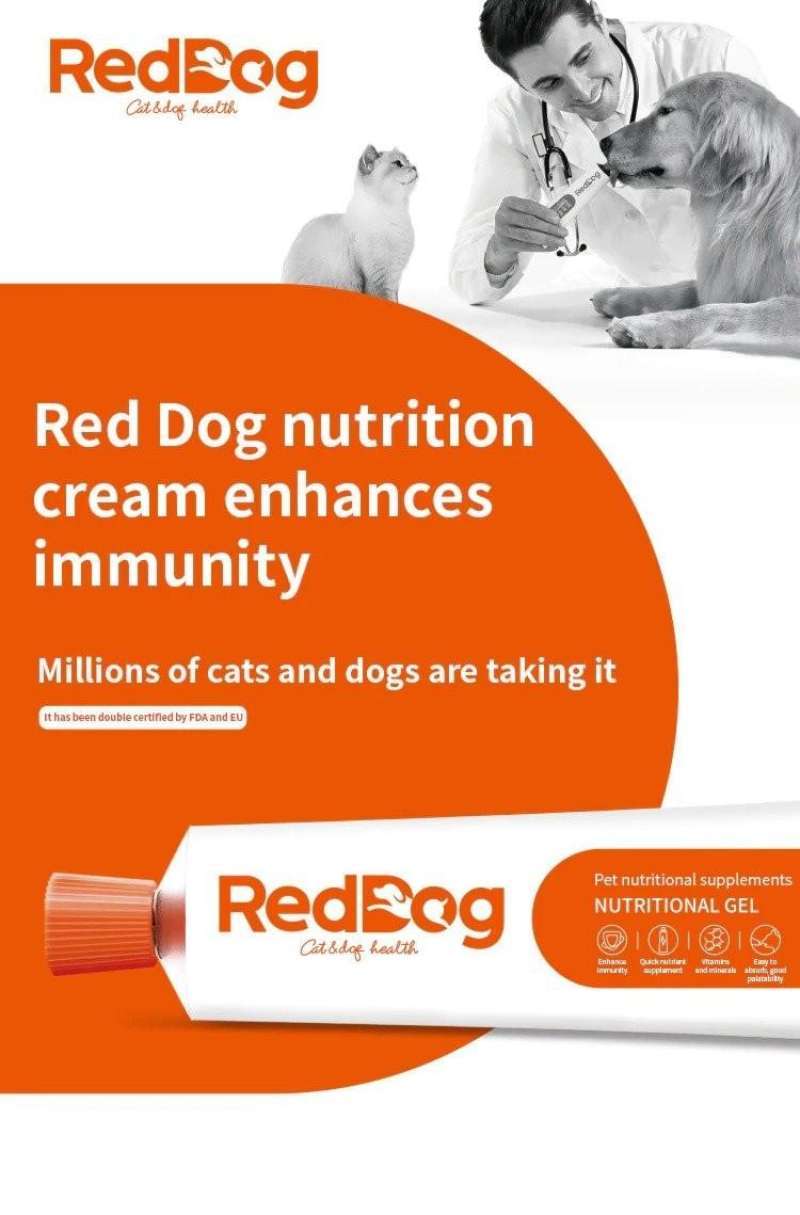 Red discount dog vitamin