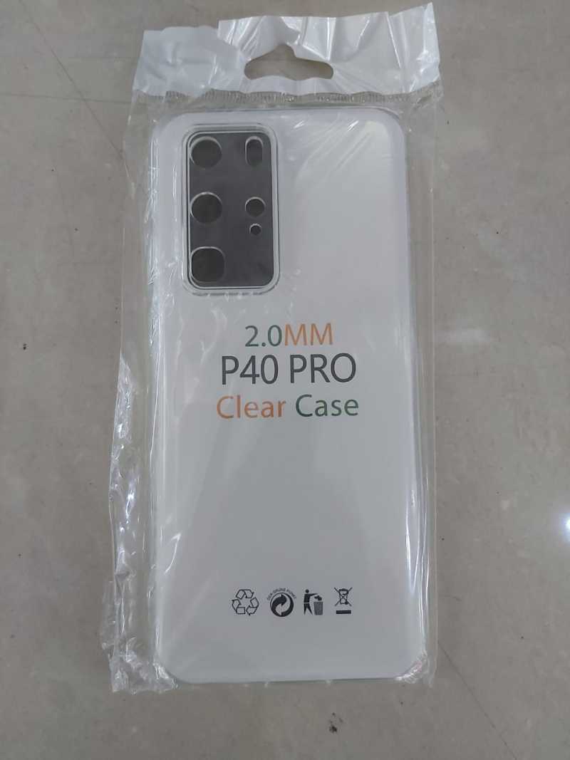 huawei p40 pro premium tpu clear soft case