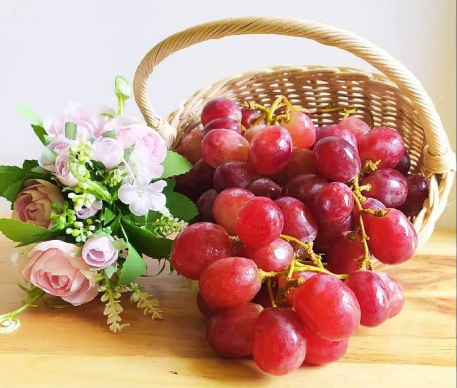 Jual Parcel Pekanbaru Anggur Merah Red Globe 500g Online Desember 2020 Blibli