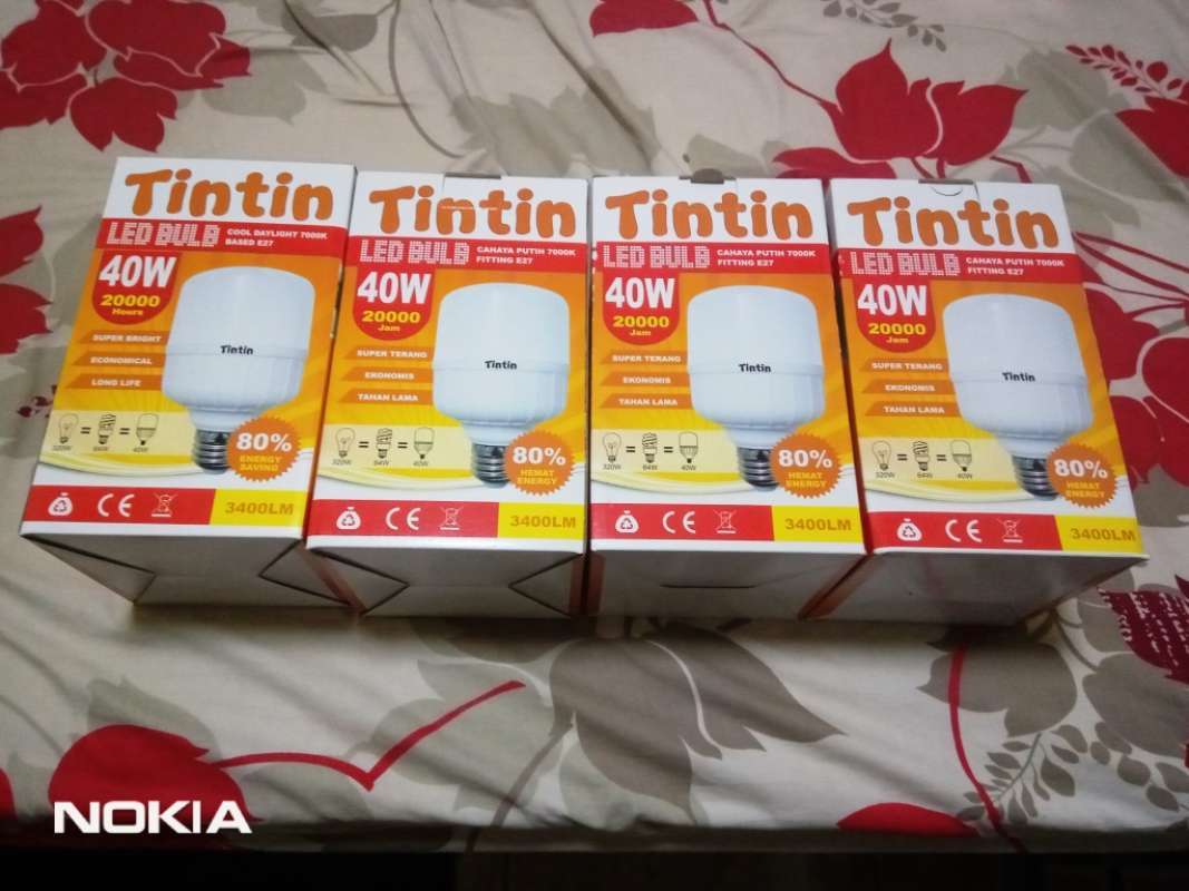 tintin lampu led 40 w tin tin