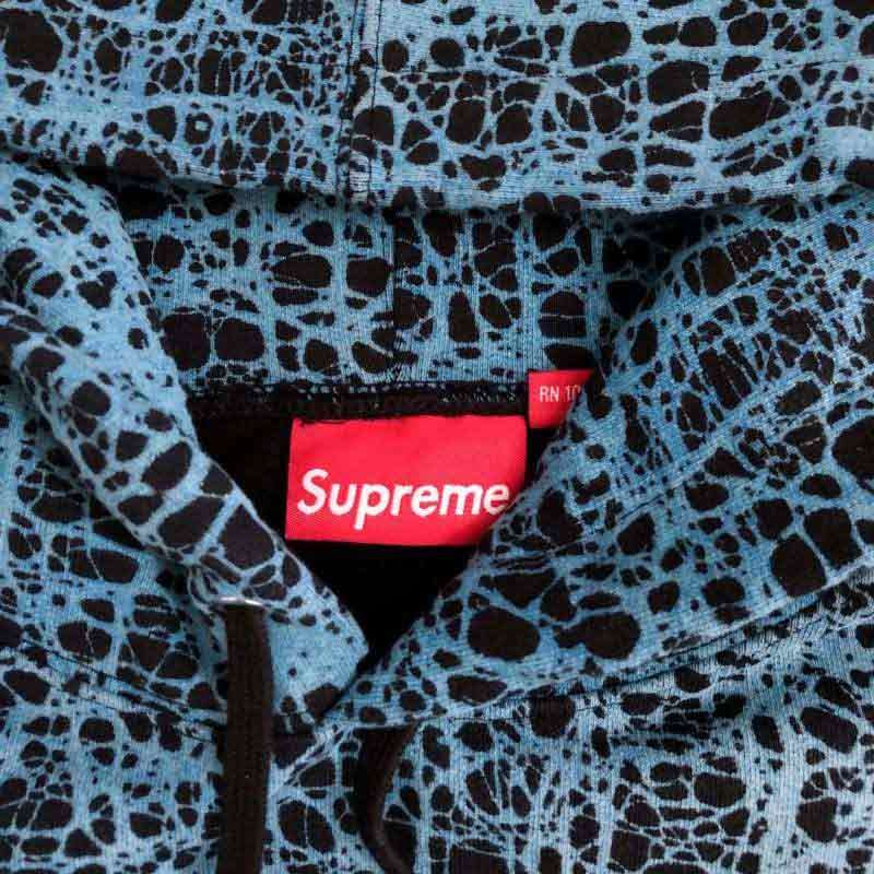 marble hooded sweatshirt supreme