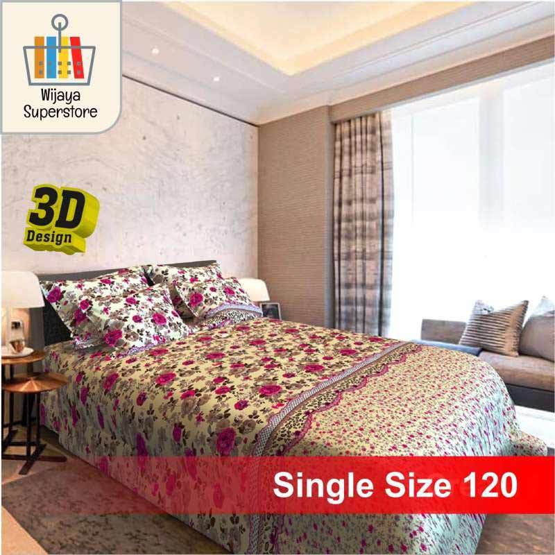 Jual Bed Cover Magic Collection Terbaru Motif Cream Rose Online November 2020 Blibli Com