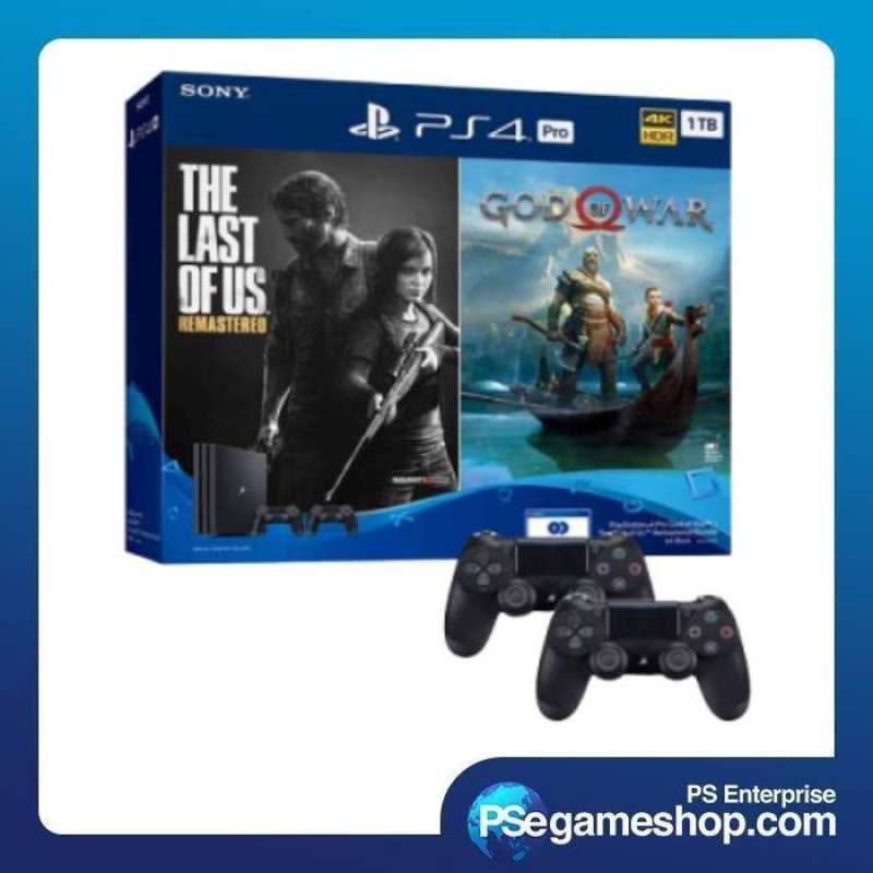 ps4 pro last of us god of war bundle