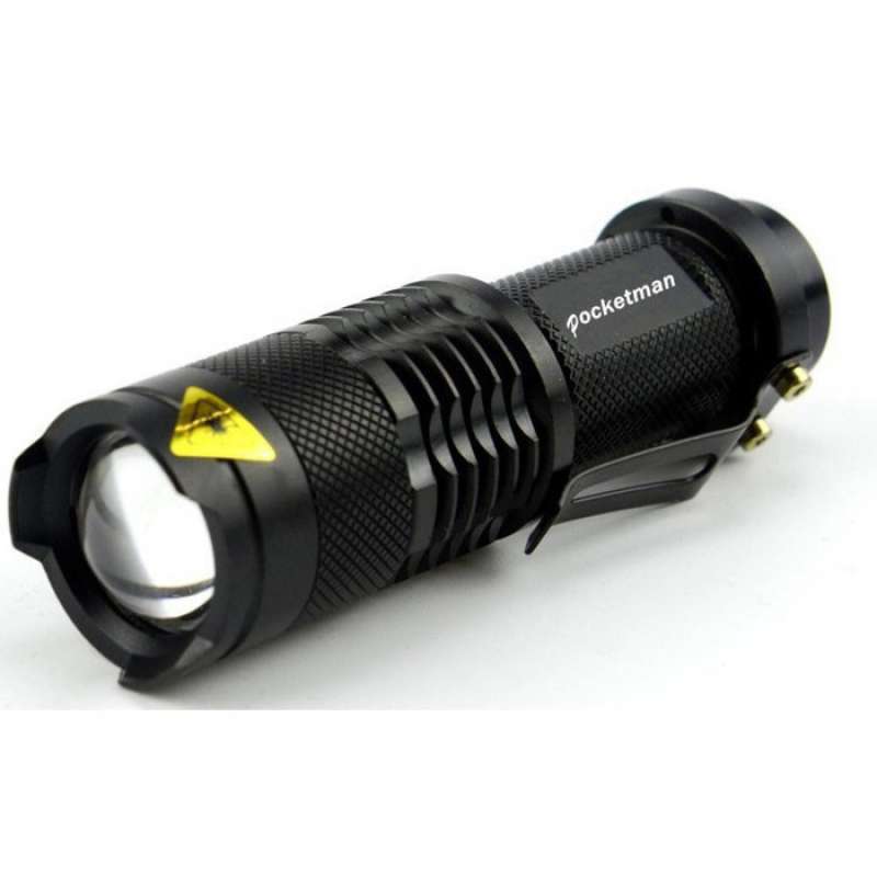 Jual Promo Senter Police Pocketman Senter Led Flashlight 2000 Lumens Waterproof Murah Online September 2020 Blibli Com