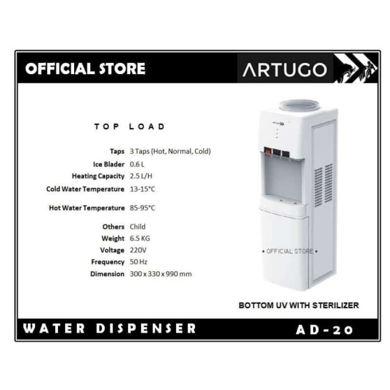 uv water dispenser
