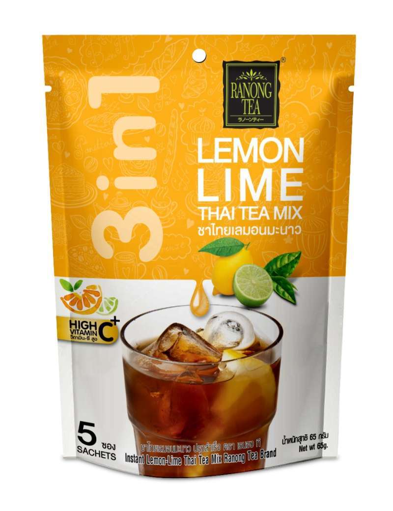 Jual Ranong Tea 3 In 1 Lemon Lime Thai Tea Mix 5 Sachets Online September 2020 Blibli Com