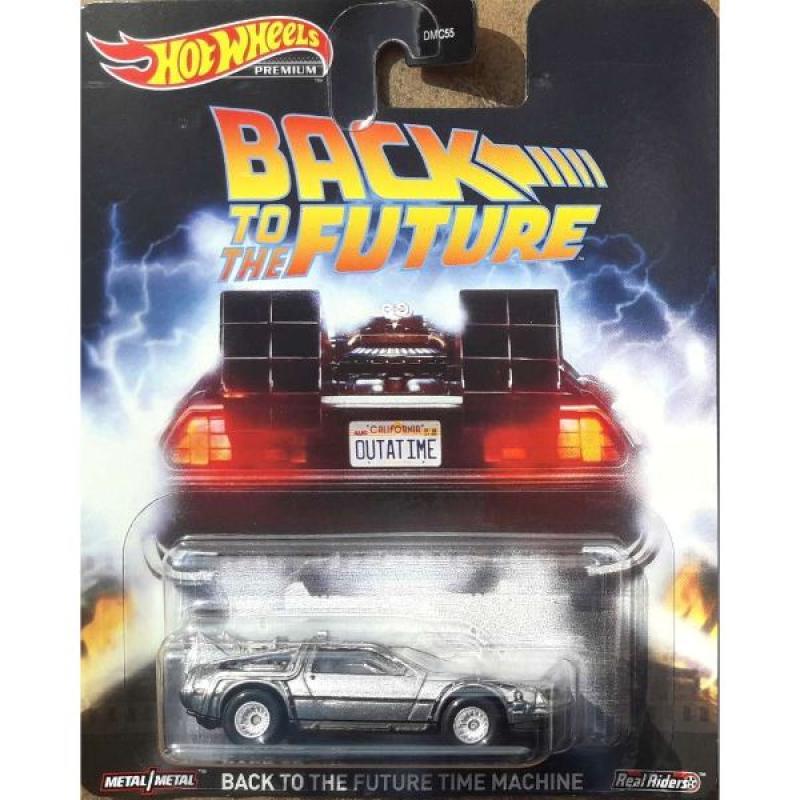 hotwheels premium back to the future time machine