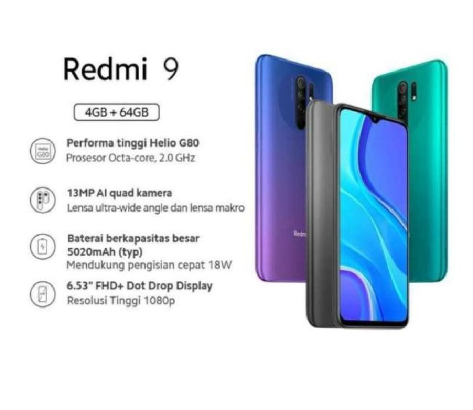 Jual Xiaomi Redmi 9 4 64 Online November 2020 Blibli Com