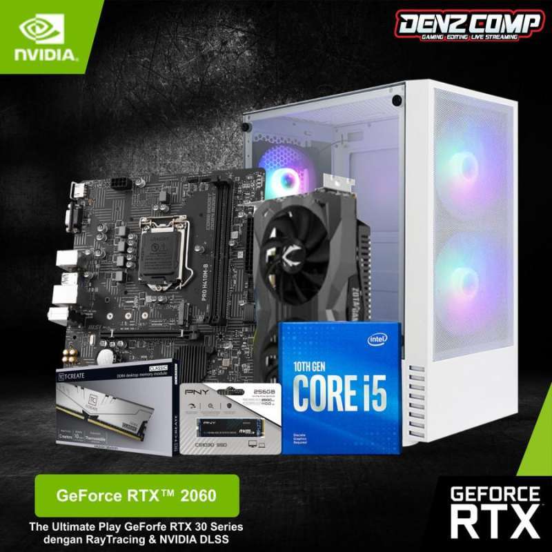 MOONTECH PC GAMING |INTEL i5-10400F I 16GB I256GB NVME I1TB I RTX 2060 - Main Image