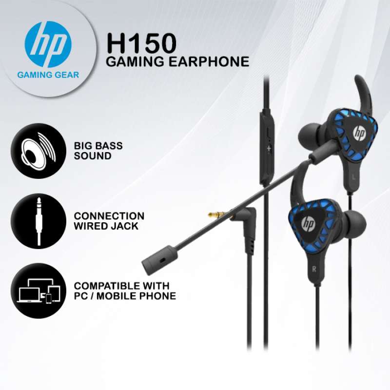 hp h150 gaming earphones