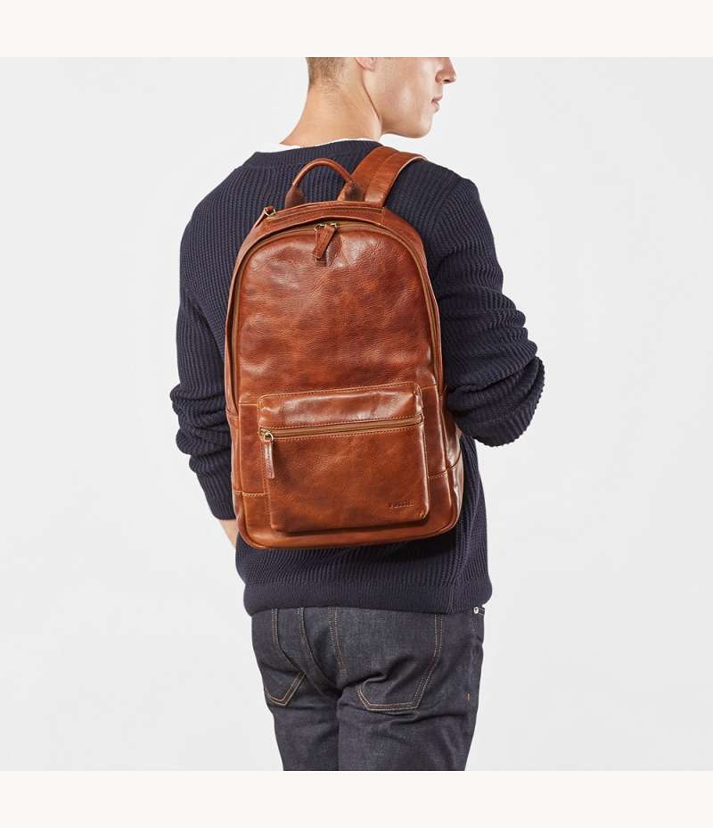 Jual Fossil Ledger Estate Casual Leather Backpack Cognac Mbg9242222 Di Seller Ezzfazz Store Tanah Tinggi Kota Jakarta Pusat Blibli