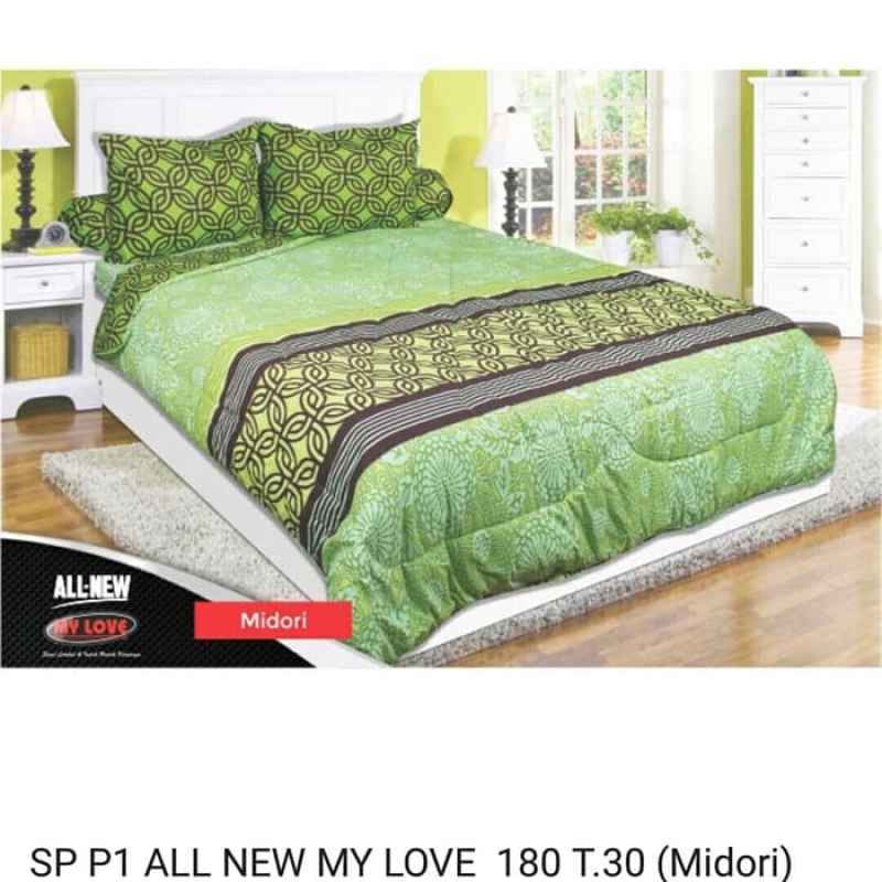 Sprei My Love King Midori 180x200 Best Quality Terbaru Agustus 2021 Harga Murah Kualitas Terjamin Blibli