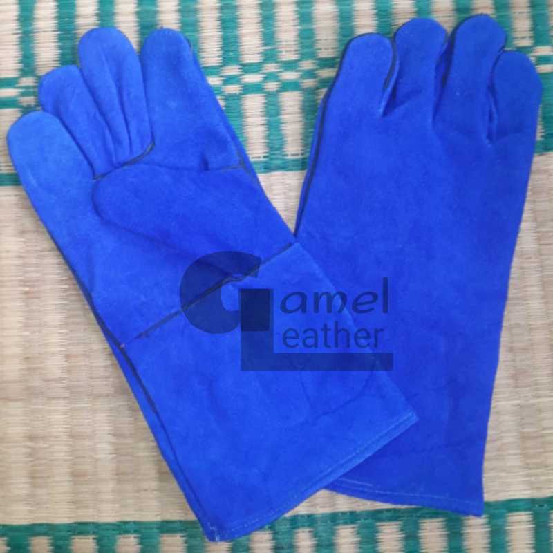 Promo Sarung Tangan Las Kulit Asli Gloves Safety Leather Welding Panjang 14 Inch Warna Biru Di Seller Tzr Shop Kab Garut Jawa Barat Blibli