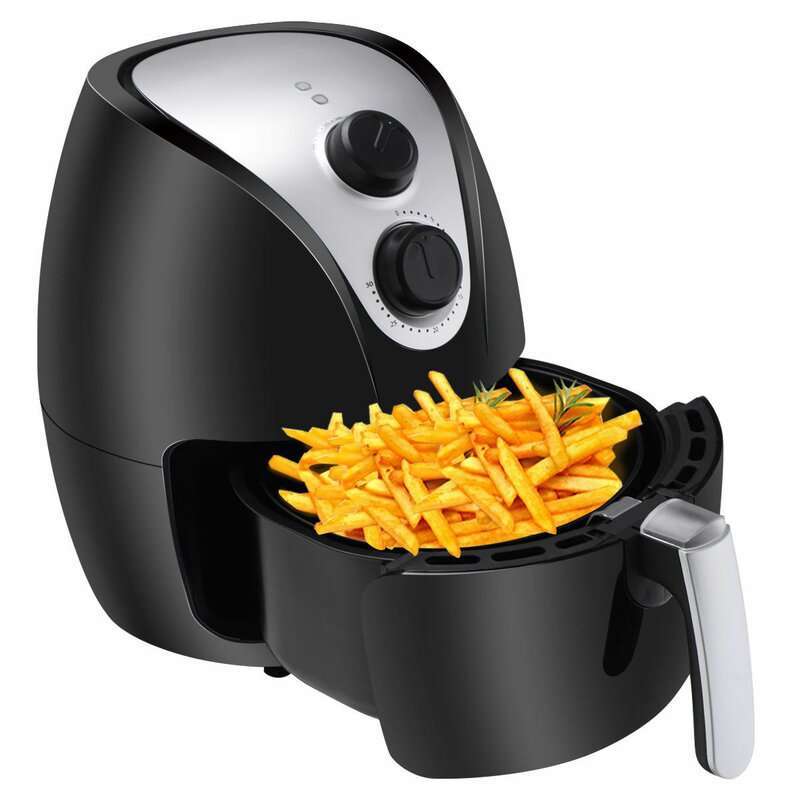 Jual Air Fryer Electric 2 6 Liter Alat Goreng Tanpa Minyak 1000 Watt Home Kapasitas Besar Air Fryer 2 6 Quart Eat Smart Air Fryer Dengan Teknologi Hot Air Murah Desember 2020 Blibli