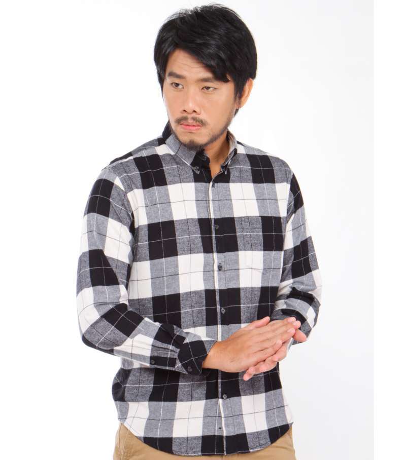 Jual Benhill Kemeja Pria Flanel Lengan Panjang Art 23969 31229 Online Februari 2021 Blibli