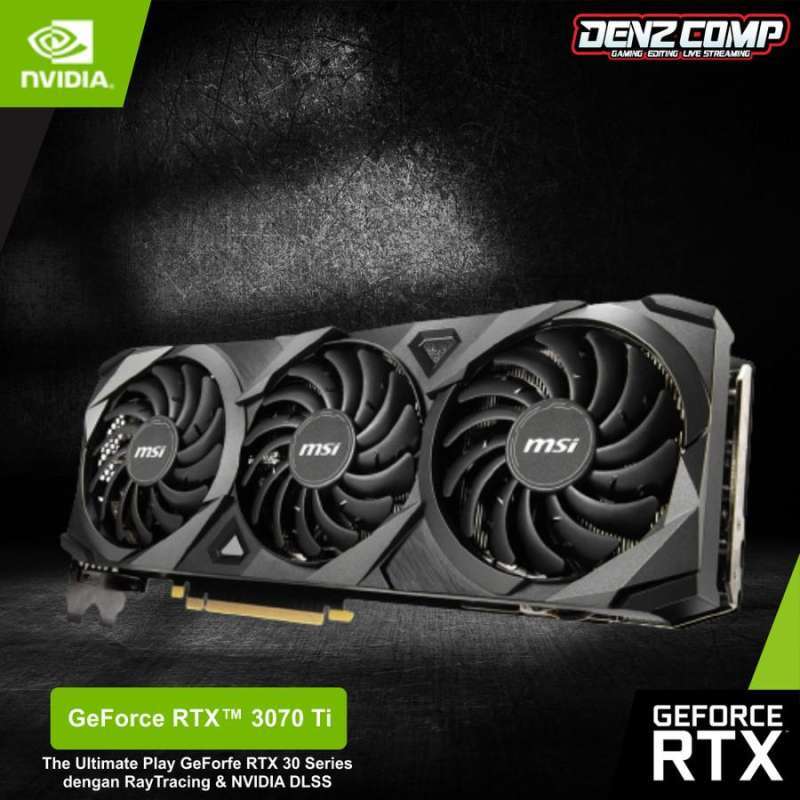 8g Oc Rtx 3070 Msi Ventus 3x Jual Msi Geforce Rtx 3070 Ti Ventus 3x 8g