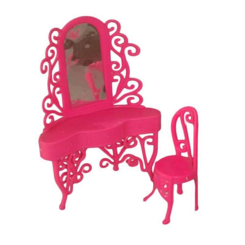 Jual 1pc Fashion Dresser Table Chair For Sister Kelly 10cm Dolls Pink Online Oktober 2020 Blibli Com