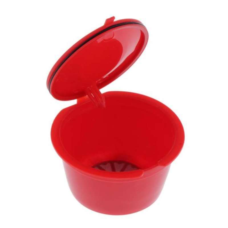Jual Plastic Coffee Capsule Cup Filter Refillable Brewers Pod For Nescafe Red Online Desember 2020 Blibli