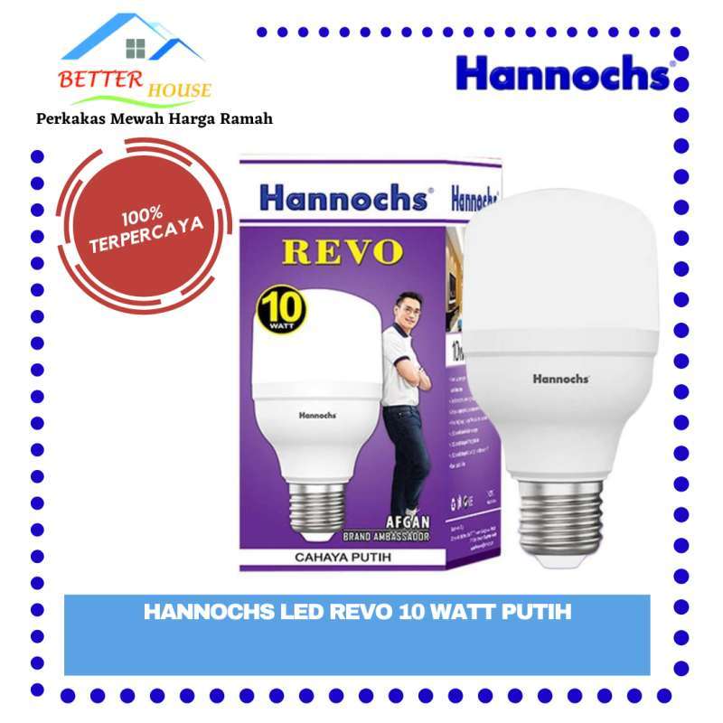 Jual Lampu Led Murah Hannochs Revo 10 Watt Terbaru Juli 2021 Blibli