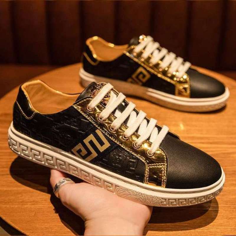 Jual Sepatu Pria Import Sepatu Sneakers Tali Sepatu Casual Pria Hitam Keren 2020 Online Oktober 2020 Blibli Com